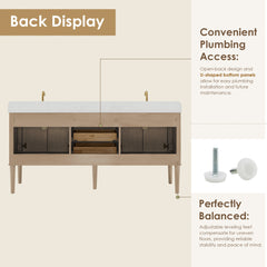 Altair Blaise Single/Double Vanity with Top - 5930 - The Home Selection