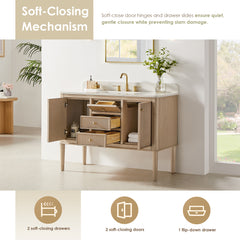 Altair Blaise Single/Double Vanity with Top - 5930 - The Home Selection