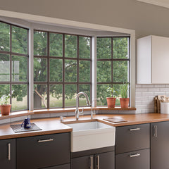 Alfi White 26  Decorative Lip Apron Single Bowl Fireclay Farmhouse Kitchen Sink - AB506-W