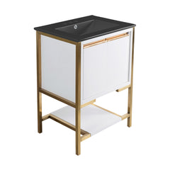 Swiss Madison Marseille 24 Bathroom Vanity in White - SM-BV217WBG - The Home Selection