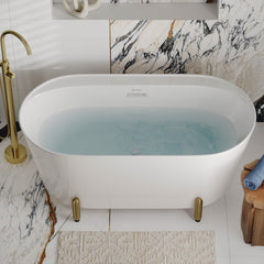 Swiss Madison Monaco 59" Freestanding Bathtub with Stand - SM-FB1002