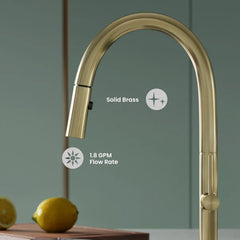 Swiss Madison Chalet Pull-Down Kitchen Faucet - SM-KF73
