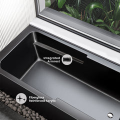 Swiss Madison Voltaire 60" X 30" Right-Hand Drain Alcove Bathtub with Apron - SM-AB540 - The Home Selection