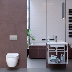 Swiss Madison Well Made Forever SM-WK450-01C - Ivy Wall Hung Elongated Toilet Bundle, Glossy White - SM-WK450-01C - The Home Selection