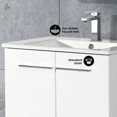 Swiss Madison Annecy 24" Bathroom Vanity - SM-BV2 - The Home Selection