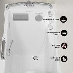 Auvergne walk-in tub