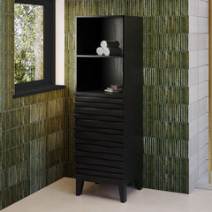 Swiss Madison Cascade 17 x 17 x 60 Freestanding Linen Cabinet - SM-BC8601 - The Home Selection