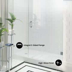 Swiss Madison Voltaire 60" X 34" Shower Base - SM-SB52 - The Home Selection