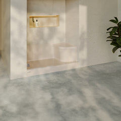 Swiss Madison Aquatique 60" x 32" Left Drain, Shower Base - SM-SB537 - The Home Selection