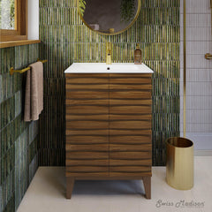 Swiss Madison Cascade 24 in. Bathroom Vanity - The Home Selection