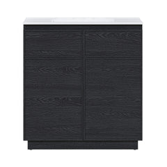 Swiss Madison St. Tropez 36" Freestanding Bathroom Vanity with 3-Hole Widespread Sink Top - SM-BV0802