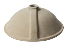 Alfi White 17  Round Undermount Ceramic Sink - ABC601