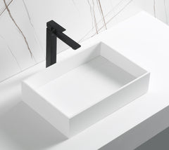 Alfi 20  x 14  White Matte Solid Surface Resin Sink - ABRS2014