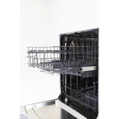 Breda 24-Inch Fully Integrated ADA Dishwasher – 15 Place Settings, 6 Wash Cycles, 5 Temperature Settings, 45 dBA, AUTO+SpeedWash, Total Dry (Door Pop Out), Energy Star Certified – Stainless Steel - LUDWA30155 - The Home Selection
