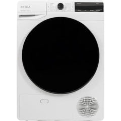 Breda 24-Inch Heat Pump Electric Dryer, 4.2 cu ft, 19.8 lb Load, Brushless DC Motor, 220V, 14 Dry Programs, 5 Auxiliary Functions, 2-Year Warranty, Energy Star Certified - LUDH92700 - The Home Selection