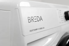 Breda 24 Inch Front Load Washer with 2.3 Cu Ft Capacity, Stainless Steel Drum, Brushless DC Motor, 220V Power, 16 Wash Programs, 5 Auxiliary Functions, 2-Year Warranty, and Energy Star Certified - LUWM81400