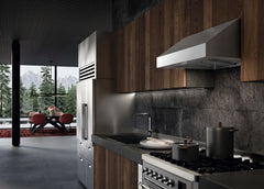 Faber Breva Pro Series Under Cabinet Range Hood with 5-Speed Digital LED Controls, LED Lighting, Dishwasher-Safe Baffle Filters, Pro Motor, and VariDuct System