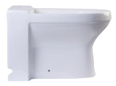 EAGO White Ceramic Bathroom Bidet with Elongated Seat - JA1010