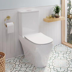 Swiss Madison Lune Two-Piece Elongated Toilet Dual-Flush 1.1/1.6 gpf - SM-2T140 - The Home Selection