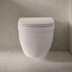 Swiss Madison Ivy Wall-Hung Elongated Toilet Bowl - SM-WT450 - The Home Selection