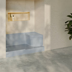 Swiss Madison Aquatique 60" x 32" Left Drain, Shower Base - SM-SB537 - The Home Selection