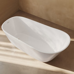 Swiss Madison Sublime 67" Single Slipper Freestanding Bathtub - SM-FB573 - The Home Selection