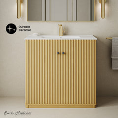 Swiss Madison Lafayette 36" Bathroom Vanity - SM-BV8001