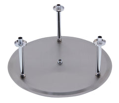 Alfi 20  Round Brushed Solid Ultra Thin Rain Shower Head - RAIN20R