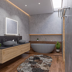 Alfi 72  Solid Concrete Tear Drop Freestanding Bathtub - ABCO72TUB