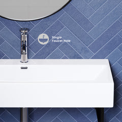 Swiss Madison Claire 40" Console Sink White Basin w/ Legs - SM-CS7