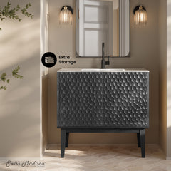 Swiss Madison Bosse 36" Freestanding Bathroom Vanity with Sink Top - SM-BV8802