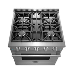 Cosmo 2-Piece Kitchen Package, 30″ Gas Range & 30″ Wall Mount Range Hood - COS-2PKG-017 - The Home Selection