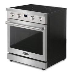 Cosmo 30" Electric Range with 6 Function Convection Oven - COS-ERC304KBD - The Home Selection