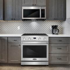 Cosmo 30" Electric Range with 6 Function Convection Oven - COS-ERC304KBD - The Home Selection
