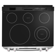 Cosmo 30" Electric Range with 8 Function Convection Oven - COS-ERC305WKTD - The Home Selection