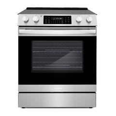 Cosmo 30" Electric Range with 8 Function Convection Oven - COS-ERC305WKTD - The Home Selection