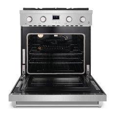 Cosmo 30" Professional Style Gas Range - COS-GRC304KB - The Home Selection