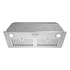 Cosmo 30" Stainless Steel Insert Range Hood with Push Button Controls - COS-30IRHP - The Home Selection