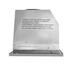 Cosmo 30" Stainless Steel Insert Range Hood with Push Button Controls - COS-30IRHP - The Home Selection
