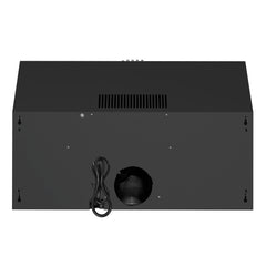 Cosmo 30" Under Cabinet Matte Black Range Hood with Removable Aluminum Mesh Filters - COS-5U30-BK - The Home Selection