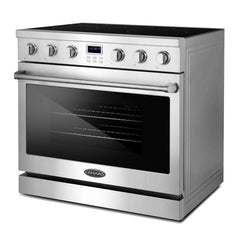Cosmo 36" Electric Range with 6 Function Convection Oven - COS-ERC365KBD - The Home Selection