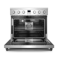 Cosmo 36" Electric Range with 6 Function Convection Oven - COS-ERC365KBD - The Home Selection