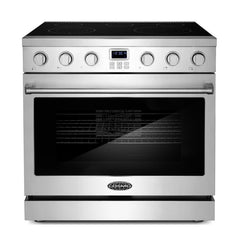 Cosmo 36" Electric Range with 6 Function Convection Oven - COS-ERC365KBD - The Home Selection