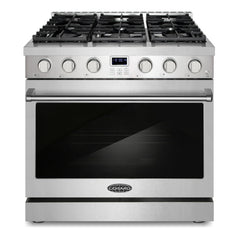 Cosmo 36" Professional Style Gas Range - COS-GRC366KB - The Home Selection
