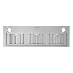 Cosmo 36" Stainless Steel Insert Range Hood with Push Button Controls - COS-36IRHP - The Home Selection