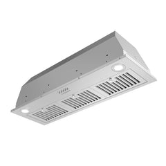 Cosmo 36" Stainless Steel Insert Range Hood with Push Button Controls - COS-36IRHP - The Home Selection