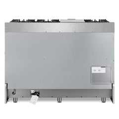 Cosmo 48" Dual Fuel Range with Griddle and Double Oven - COS-DFRL486GK - The Home Selection