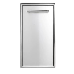 Coyote 15" Single Pull Out Trash and Recycle Bin - C3-STC