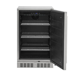 Coyote 21" Built-In Refrigerator with Right Hinge - C121R-S-R