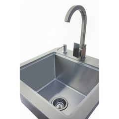 Coyote 21" Sink With Faucet, Drain, Soap Dispenser - C1SINKF21